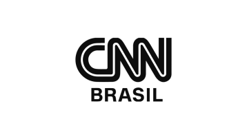 Black CNN Brasil Logo