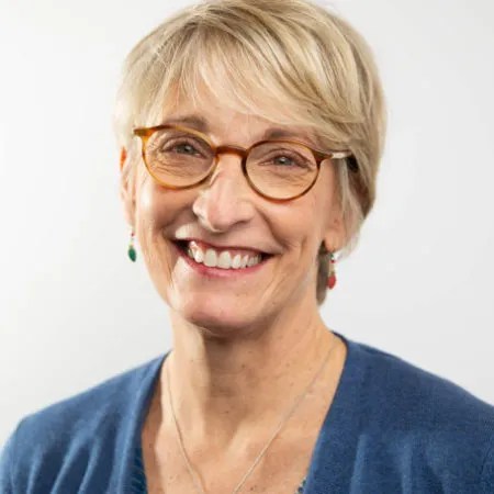 Headshot of Nancy Cassutt, from Marketplace