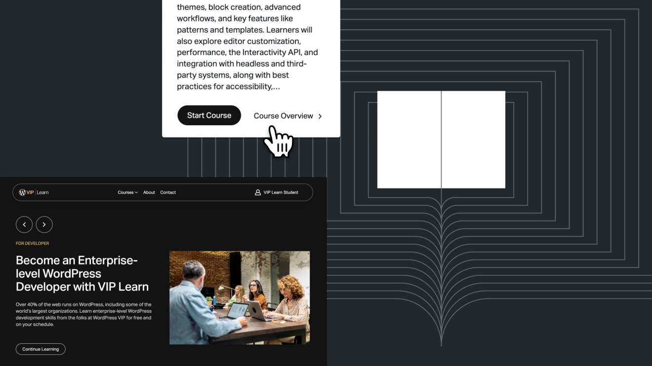 VIP Learn by WordPress VIP