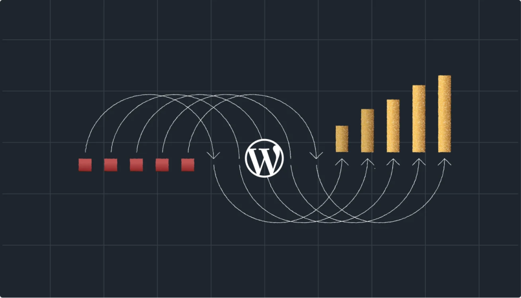 Illustration highlighting how WordPress VIP differs from alternatives through an open, configurable enterprise CMS architecture with flexible integrations.