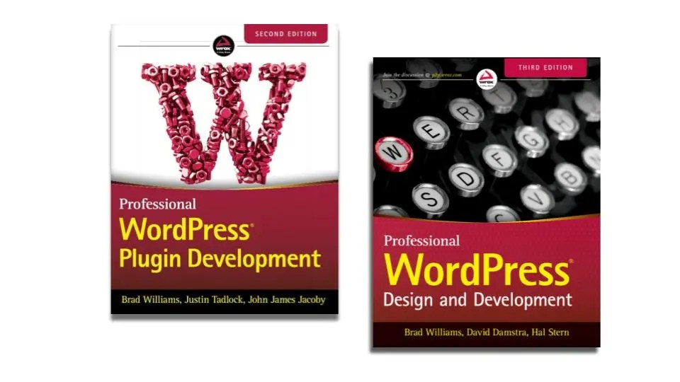 Two books on plugin creation and design for digital solution content and publishing workflows.