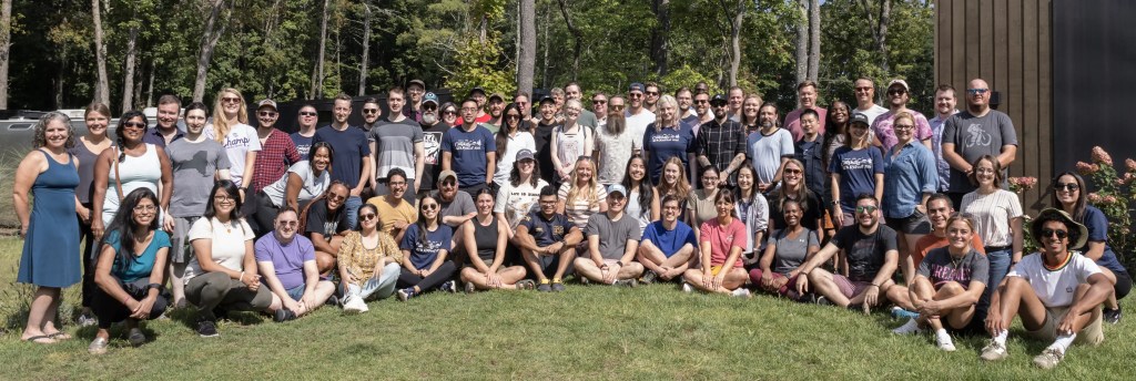 Group photo of the Happy Cog team