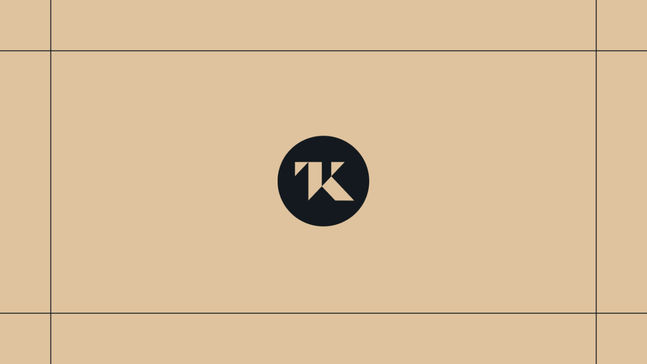Trew Knowledge logo on a gold background, framed by thin black lines.