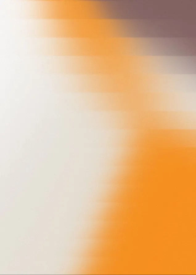 Blurred gradient with white, orange, and light brown diagonal stripes blending across the image.