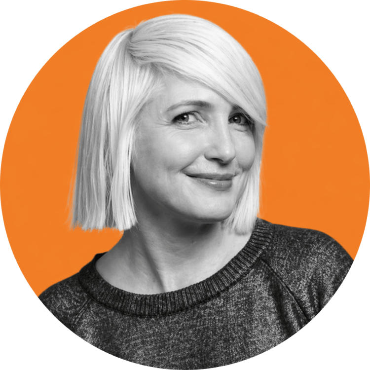 Headshot of Danielle Strle, CPO, The Onion