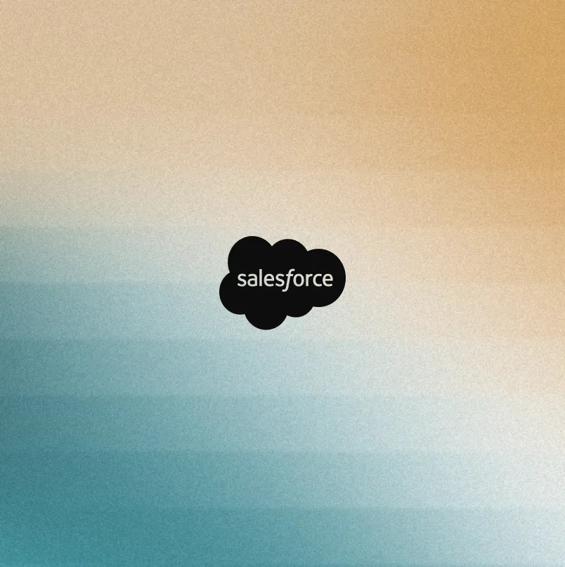Salesforce logo representing a strategic technology alliance with WordPress VIP for enterprise CRM integration, customer data connectivity, and digital experience workflows.