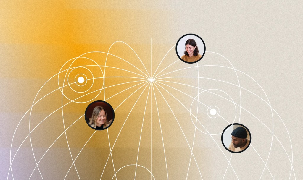 Illustration of connected team members representing WordPress VIP solutions for organizations across industries and roles.