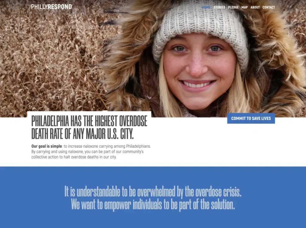 WordPress VIP Partner VAST's Portfolio work on PhillyRespond