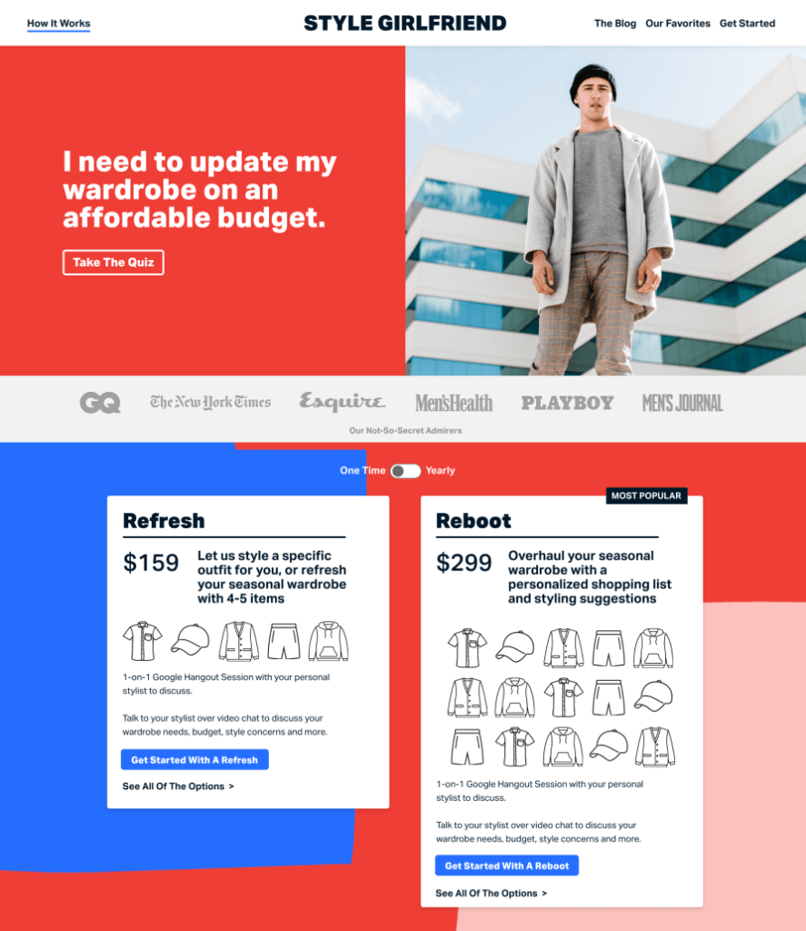 Style Girlfriend website by VAST