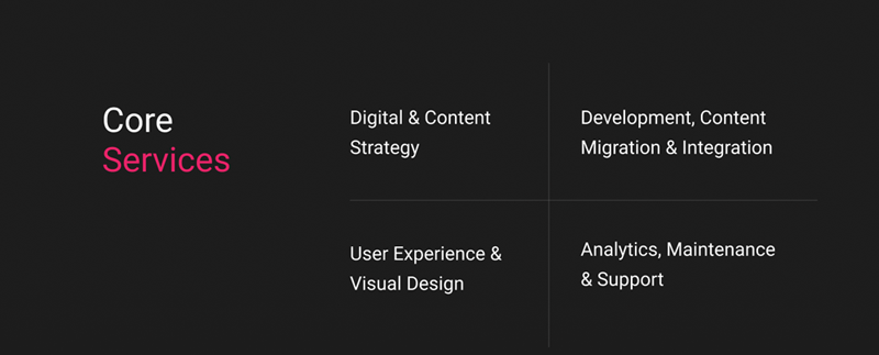 WDG Core Services